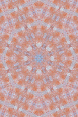 Abstract Colorful Painted Kaleidoscopic Graphic Background. Futuristic Psychedelic Hypnotic Backdrop...