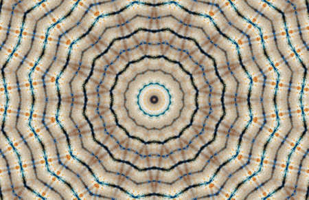 Abstract Colorful Painted Kaleidoscopic Graphic Background. Futuristic Psychedelic Hypnotic Backdrop...