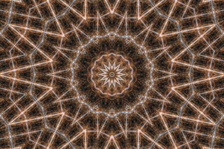 Abstract Colorful Painted Kaleidoscopic Graphic Background. Futuristic Psychedelic Hypnotic Backdrop...