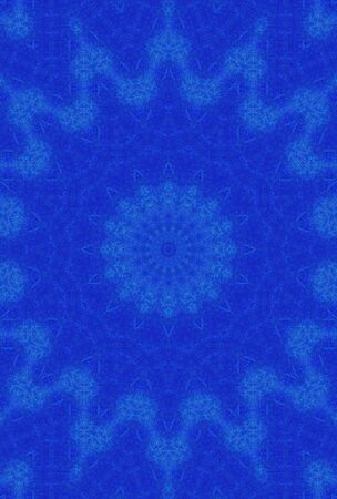 Abstract Colorful Painted Kaleidoscopic Graphic Background. Futuristic Psychedelic Hypnotic Backdrop Pattern With Texture. Folk Ethnic Floral Ornamental Mandala. Vintage Decorative Geometric Mosaicの写真素材