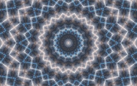 Abstract Colorful Painted Kaleidoscopic Graphic Background. Futuristic Psychedelic Hypnotic Backdrop...