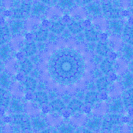 Abstract Colorful Painted Kaleidoscopic Graphic Background. Futuristic Psychedelic Hypnotic Backdrop Pattern With Texture. Folk Ethnic Floral Ornamental Mandala. Vintage Decorative Geometric Mosaicの写真素材