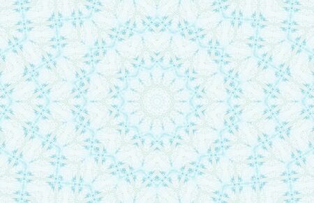 Abstract Colorful Painted Kaleidoscopic Graphic Background. Futuristic Psychedelic Hypnotic Backdrop Pattern With Texture. Folk Ethnic Floral Ornamental Mandala. Vintage Decorative Geometric Mosaicの写真素材