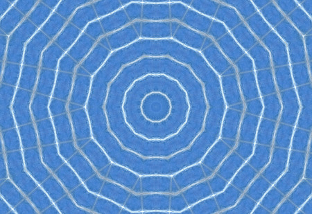 Abstract Colorful Painted Kaleidoscopic Graphic Background. Futuristic Psychedelic Hypnotic Backdrop Pattern With Texture. Folk Ethnic Floral Ornamental Mandala. Vintage Decorative Geometric Mosaicの写真素材