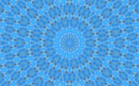 Abstract Colorful Painted Kaleidoscopic Graphic Background. Futuristic Psychedelic Hypnotic Backdrop...