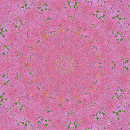 Abstract Colorful Painted Kaleidoscopic Graphic Background. Futuristic Psychedelic Hypnotic Backdrop...