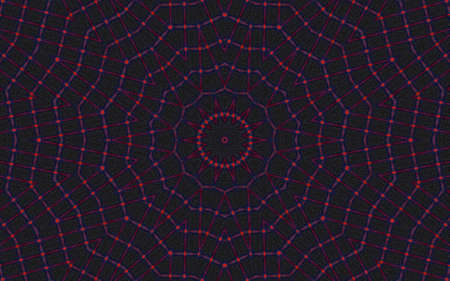 Abstract Colorful Painted Kaleidoscopic Graphic Background. Futuristic Psychedelic Hypnotic Backdrop...