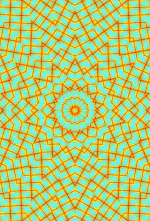 Abstract Colorful Painted Kaleidoscopic Graphic Background. Futuristic Psychedelic Hypnotic Backdrop...