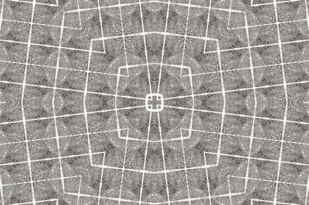 Abstract Colorful Painted Kaleidoscopic Graphic Background. Futuristic Psychedelic Hypnotic Backdrop Pattern With Texture. Folk Ethnic Floral Ornamental Mandala. Vintage Decorative Geometric Mosaicの写真素材