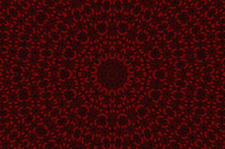 Abstract Colorful Painted Kaleidoscopic Graphic Background. Futuristic Psychedelic Hypnotic Backdrop Pattern With Texture. Folk Ethnic Floral Ornamental Mandala. Vintage Decorative Geometric Mosaicの写真素材
