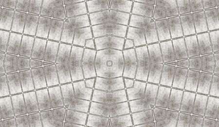 Abstract Colorful Painted Kaleidoscopic Graphic Background. Futuristic Psychedelic Hypnotic Backdrop Pattern With Texture. Folk Ethnic Floral Ornamental Mandala. Vintage Decorative Geometric Mosaicの写真素材