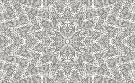 Abstract Colorful Painted Kaleidoscopic Graphic Background. Futuristic Psychedelic Hypnotic Backdrop Pattern With Texture. Folk Ethnic Floral Ornamental Mandala. Vintage Decorative Geometric Mosaicの写真素材