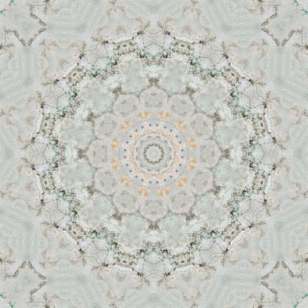 Abstract Colorful Painted Kaleidoscopic Graphic Background. Futuristic Psychedelic Hypnotic Backdrop...
