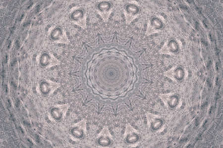 Abstract Colorful Painted Kaleidoscopic Graphic Background. Futuristic Psychedelic Hypnotic Backdrop Pattern With Texture. Folk Ethnic Floral Ornamental Mandala. Vintage Decorative Geometric Mosaicの写真素材