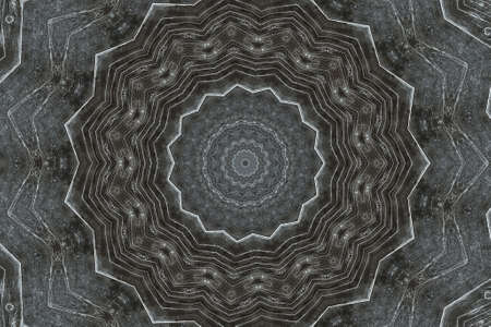 Abstract Colorful Painted Kaleidoscopic Graphic Background. Futuristic Psychedelic Hypnotic Backdrop Pattern With Texture. Folk Ethnic Floral Ornamental Mandala. Vintage Decorative Geometric Mosaicの写真素材