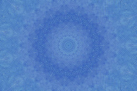 Abstract Colorful Painted Kaleidoscopic Graphic Background. Futuristic Psychedelic Hypnotic Backdrop...