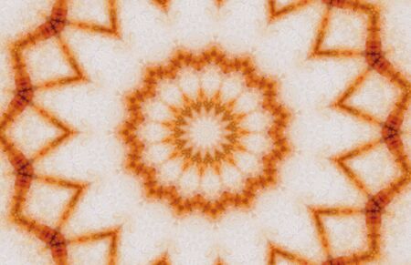 Abstract Colorful Painted Kaleidoscopic Graphic Background. Futuristic Psychedelic Hypnotic Backdrop...