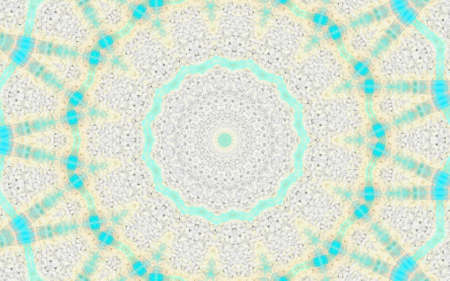 Abstract Colorful Painted Kaleidoscopic Graphic Background. Futuristic Psychedelic Hypnotic Backdrop...