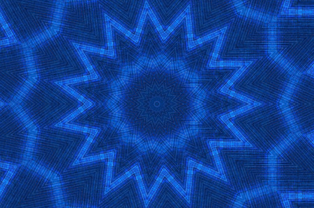 Abstract Colorful Painted Kaleidoscopic Graphic Background. Futuristic Psychedelic Hypnotic Backdrop Pattern With Texture. Folk Ethnic Floral Ornamental Mandala. Vintage Decorative Geometric Mosaicの写真素材