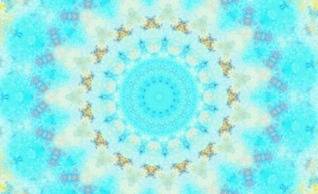 Abstract Colorful Painted Kaleidoscopic Graphic Background. Futuristic Psychedelic Hypnotic Backdrop...