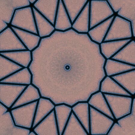 Abstract Colorful Painted Kaleidoscopic Graphic Background. Futuristic Psychedelic Hypnotic Backdrop...