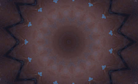 Abstract Colorful Painted Kaleidoscopic Graphic Background. Futuristic Psychedelic Hypnotic Backdrop...