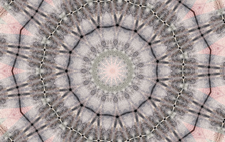 Abstract Colorful Painted Kaleidoscopic Graphic Background. Futuristic Psychedelic Hypnotic Backdrop...