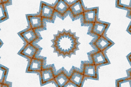 Abstract Colorful Painted Kaleidoscopic Graphic Background. Futuristic Psychedelic Hypnotic Backdrop...