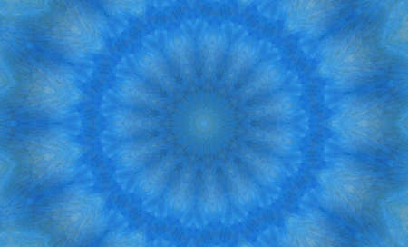 Abstract Colorful Painted Kaleidoscopic Graphic Background. Futuristic Psychedelic Hypnotic Backdrop Pattern With Texture. Folk Ethnic Floral Ornamental Mandala. Vintage Decorative Geometric Mosaicの写真素材