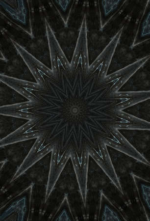 Abstract Colorful Painted Kaleidoscopic Graphic Background. Futuristic Psychedelic Hypnotic Backdrop...