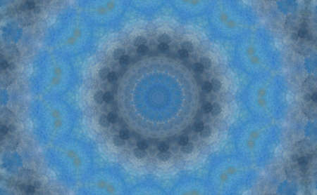 Abstract Colorful Painted Kaleidoscopic Graphic Background. Futuristic Psychedelic Hypnotic Backdrop...