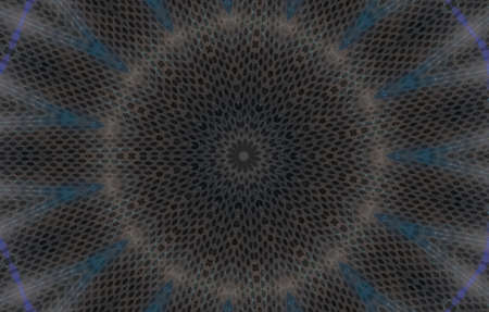 Abstract Colorful Painted Kaleidoscopic Graphic Background. Futuristic Psychedelic Hypnotic Backdrop...