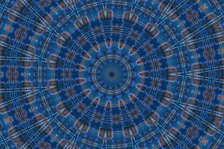 Abstract Colorful Painted Kaleidoscopic Graphic Background. Futuristic Psychedelic Hypnotic Backdrop...