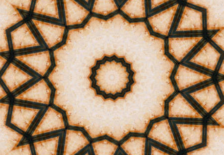 Abstract Colorful Painted Kaleidoscopic Graphic Background. Futuristic Psychedelic Hypnotic Backdrop...