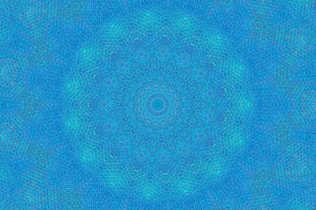 Abstract Colorful Painted Kaleidoscopic Graphic Background. Futuristic Psychedelic Hypnotic Backdrop Pattern With Texture. Folk Ethnic Floral Ornamental Mandala. Vintage Decorative Geometric Mosaicの写真素材