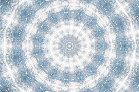 Abstract Colorful Painted Kaleidoscopic Graphic Background. Futuristic Psychedelic Hypnotic Backdrop Pattern With Texture. Folk Ethnic Floral Ornamental Mandala. Vintage Decorative Geometric Mosaicの写真素材