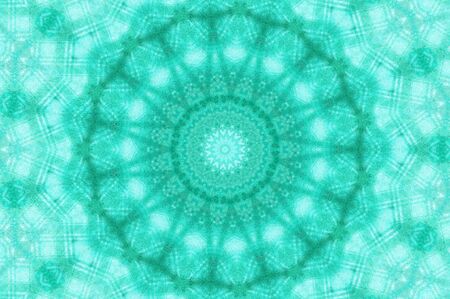 Abstract Colorful Painted Kaleidoscopic Graphic Background. Futuristic Psychedelic Hypnotic Backdrop...