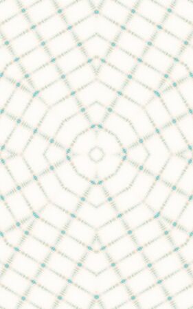 Abstract Colorful Painted Kaleidoscopic Graphic Background. Futuristic Psychedelic Hypnotic Backdrop Pattern With Texture. Folk Ethnic Floral Ornamental Mandala. Vintage Decorative Geometric Mosaicの写真素材