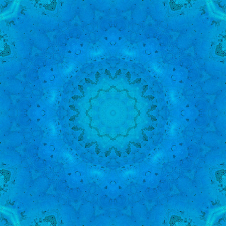 Abstract Colorful Painted Kaleidoscopic Graphic Background. Futuristic Psychedelic Hypnotic Backdrop Pattern With Texture. Folk Ethnic Floral Ornamental Mandala. Vintage Decorative Geometric Mosaicの写真素材