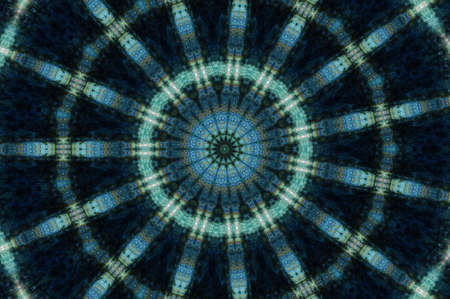 Abstract Colorful Painted Kaleidoscopic Graphic Background. Futuristic Psychedelic Hypnotic Backdrop...