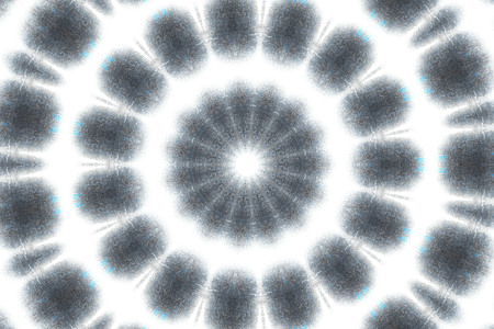 Abstract Colorful Painted Kaleidoscopic Graphic Background. Futuristic Psychedelic Hypnotic Backdrop...