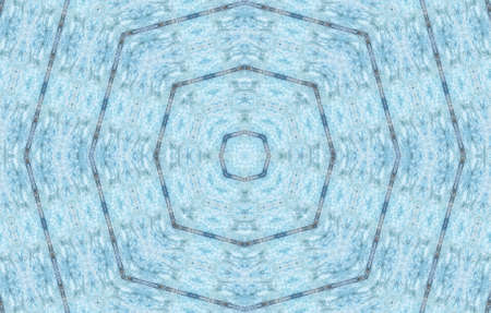 Abstract Colorful Painted Kaleidoscopic Graphic Background. Futuristic Psychedelic Hypnotic Backdrop Pattern With Texture. Folk Ethnic Floral Ornamental Mandala. Vintage Decorative Geometric Mosaicの写真素材