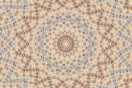 Abstract Colorful Painted Kaleidoscopic Graphic Background. Futuristic Psychedelic Hypnotic Backdrop...