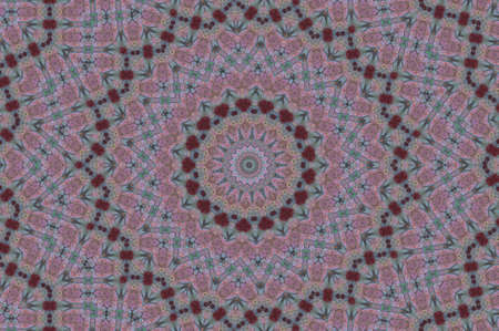 Abstract Colorful Painted Kaleidoscopic Graphic Background. Futuristic Psychedelic Hypnotic Backdrop...