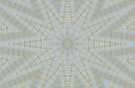 Abstract Colorful Painted Kaleidoscopic Graphic Background. Futuristic Psychedelic Hypnotic Backdrop...