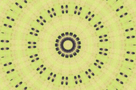 Abstract Colorful Painted Kaleidoscopic Graphic Background. Futuristic Psychedelic Hypnotic Backdrop...