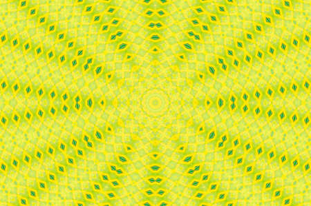 Abstract Colorful Painted Kaleidoscopic Graphic Background. Futuristic Psychedelic Hypnotic Backdrop Pattern With Texture. Folk Ethnic Floral Ornamental Mandala. Vintage Decorative Geometric Mosaicの写真素材