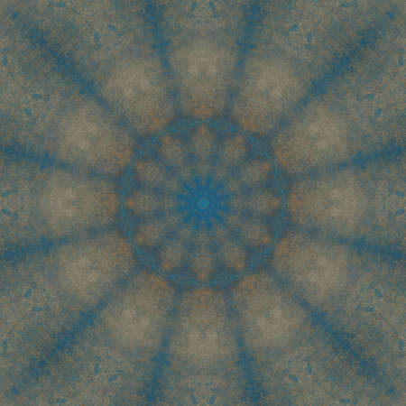 Abstract Colorful Painted Kaleidoscopic Graphic Background. Futuristic Psychedelic Hypnotic Backdrop...