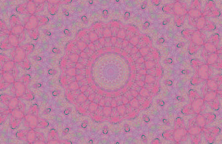 Abstract Colorful Painted Kaleidoscopic Graphic Background. Futuristic Psychedelic Hypnotic Backdrop...
