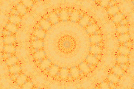 Abstract Colorful Painted Kaleidoscopic Graphic Background. Futuristic Psychedelic Hypnotic Backdrop Pattern With Texture. Folk Ethnic Floral Ornamental Mandala. Vintage Decorative Geometric Mosaicの写真素材